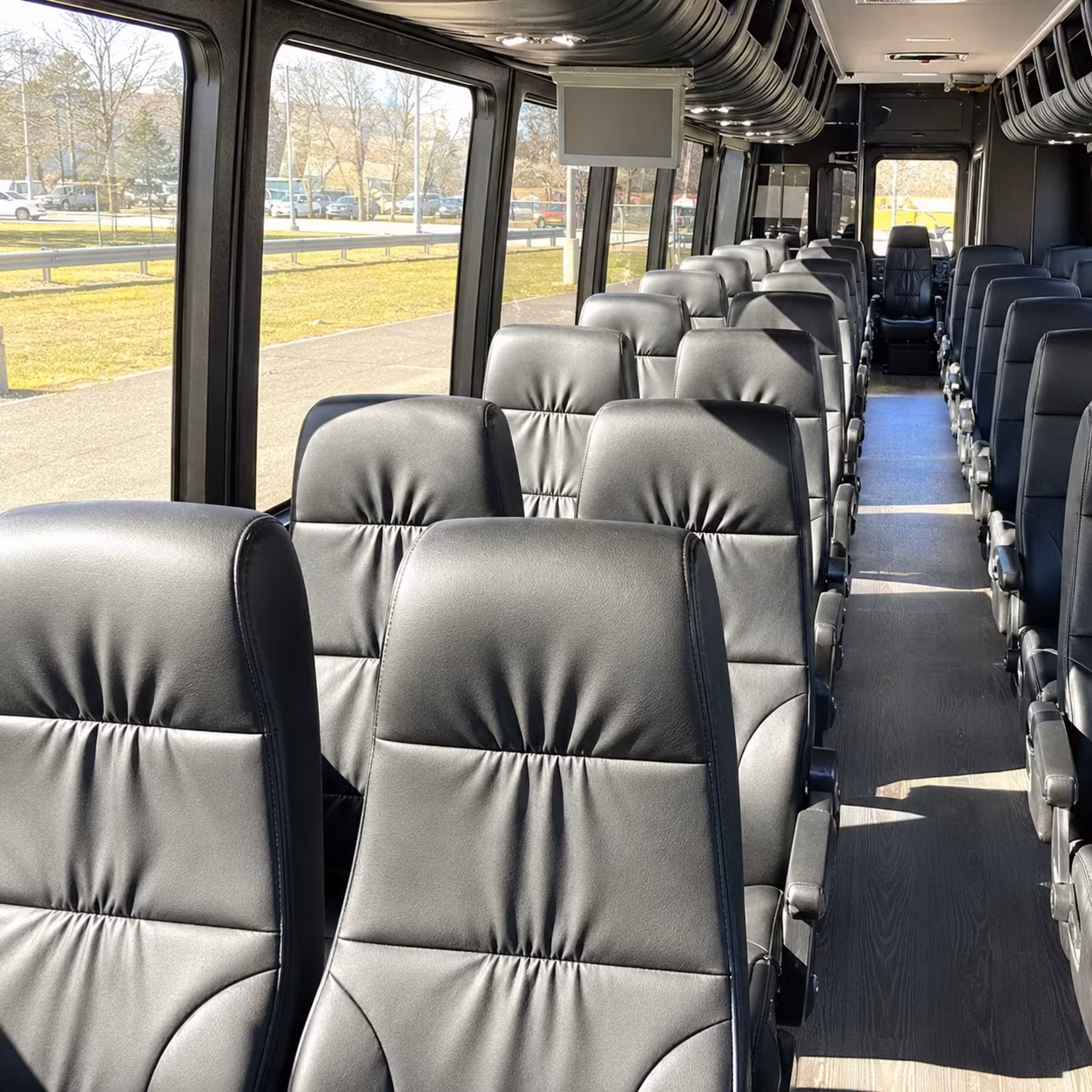 Irving Airport Shuttle & Transportation onboard seating