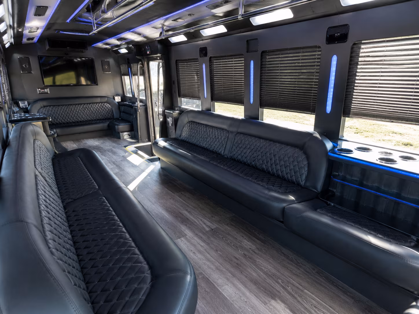 Irving Concert & Music Festival Transportation party bus exterior
