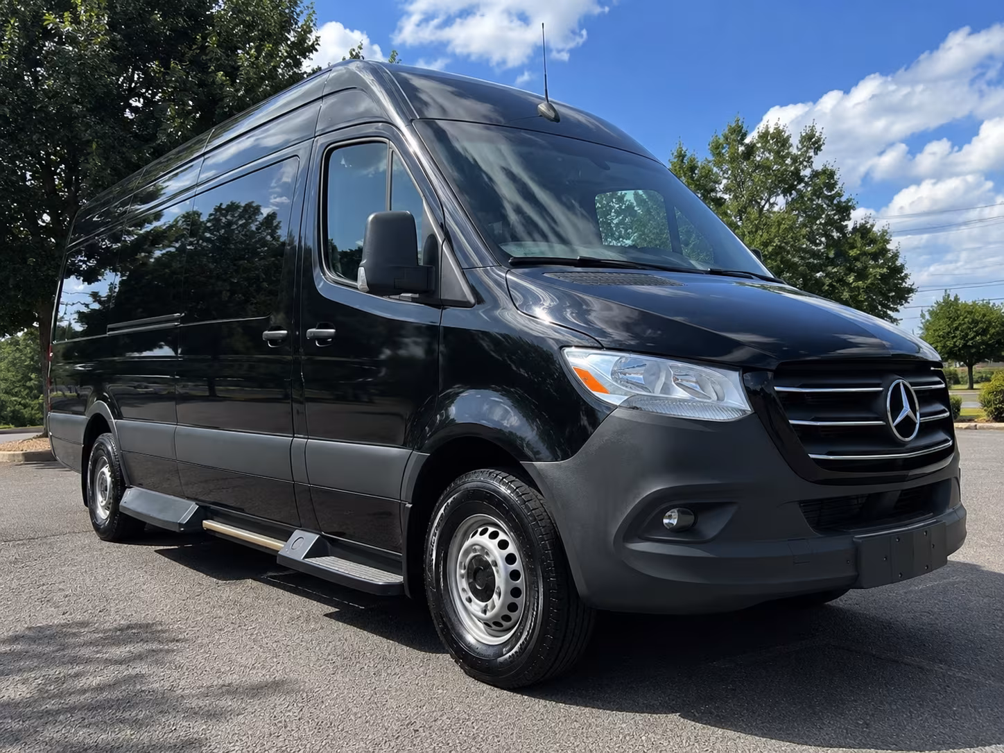 Irving Corporate Transportation party bus exterior