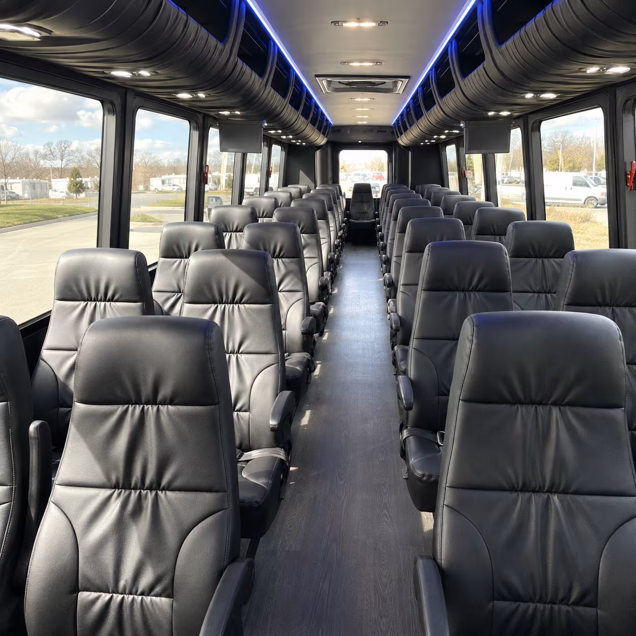 Irving Corporate Transportation onboard seating