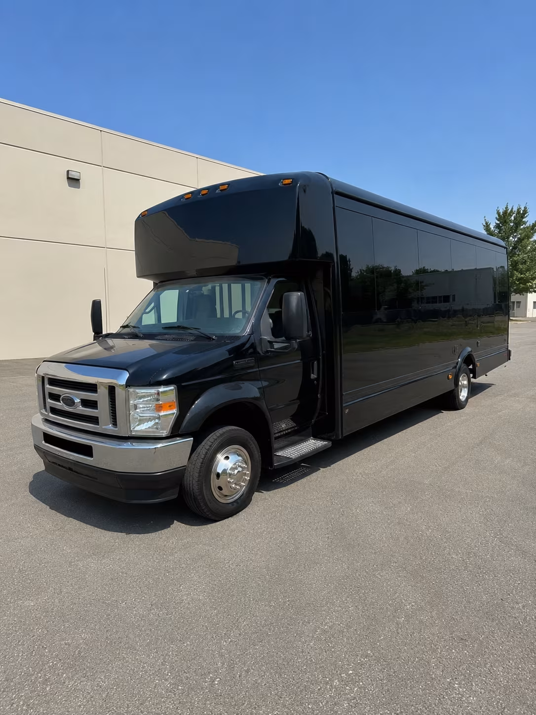 Irving Prom & Homecoming Transportation party bus exterior