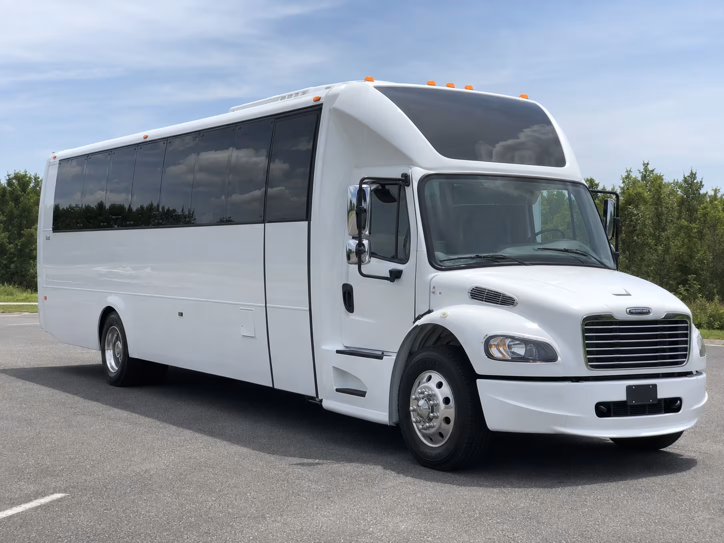 Irving Prom & Homecoming Transportation party bus exterior