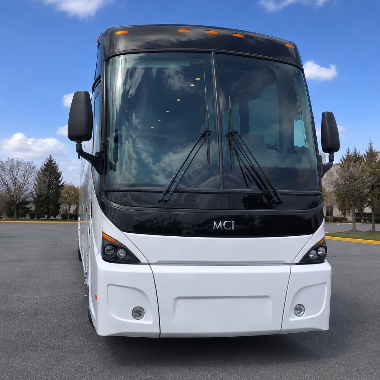 Irving School Event Transportation party bus exterior