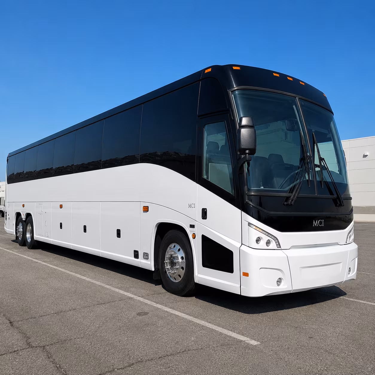 Irving School Event Transportation party bus exterior