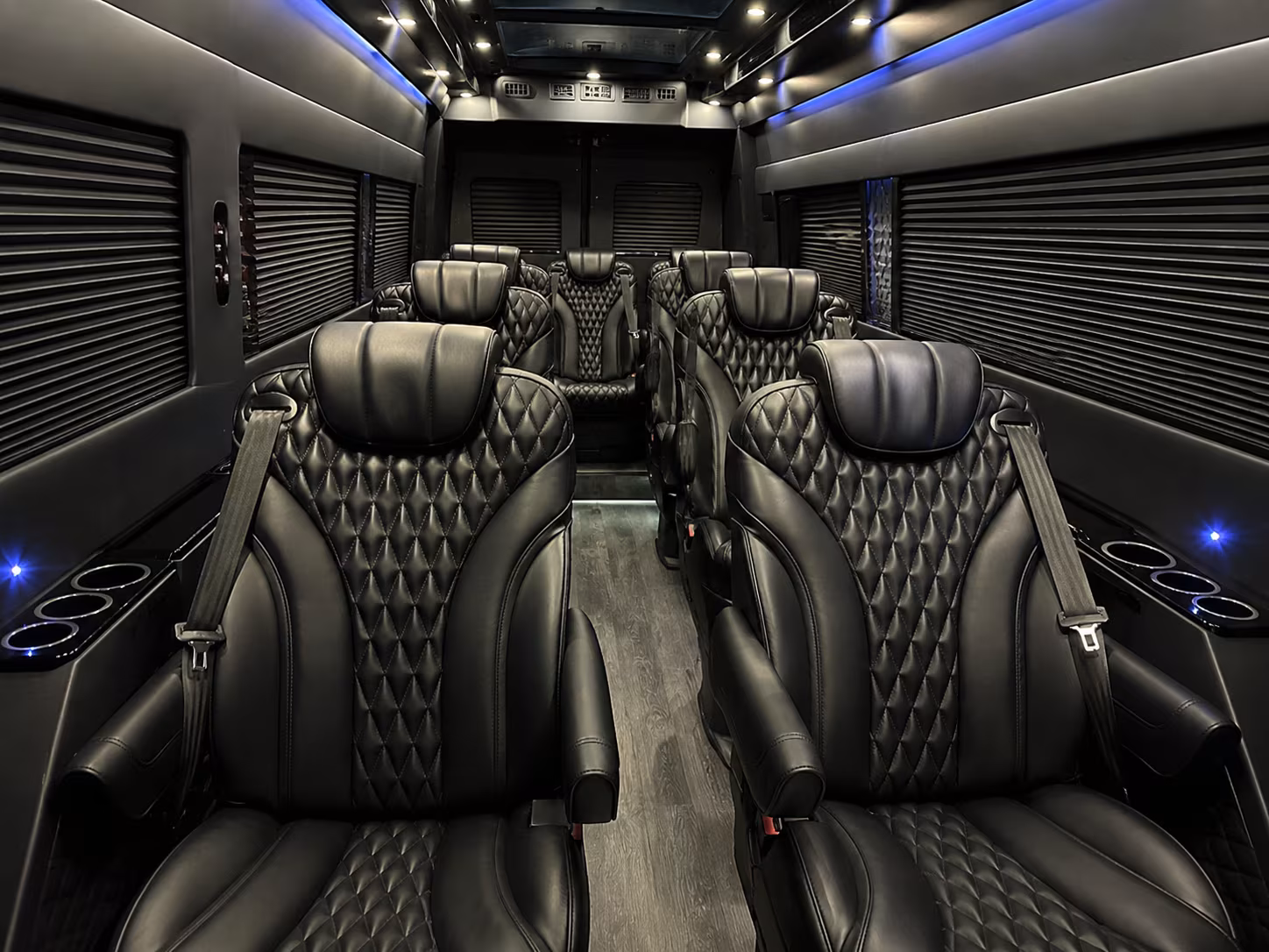 Irving School Event Transportation onboard seating