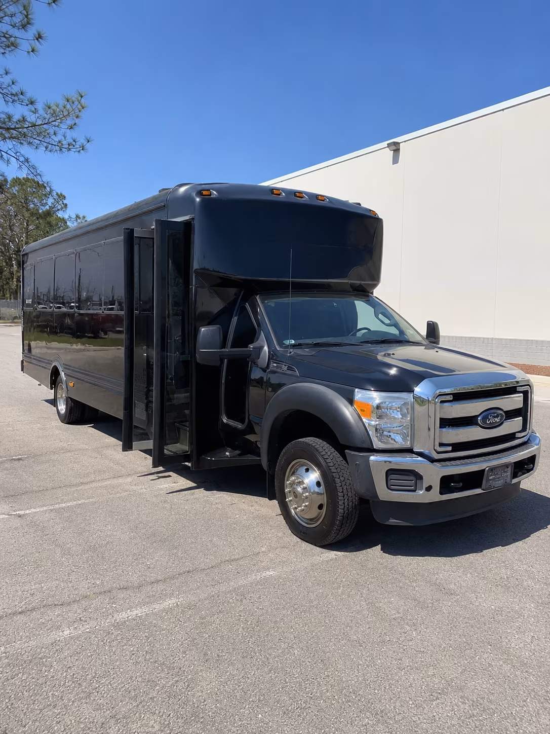 Irving Wedding Transportation onboard seating