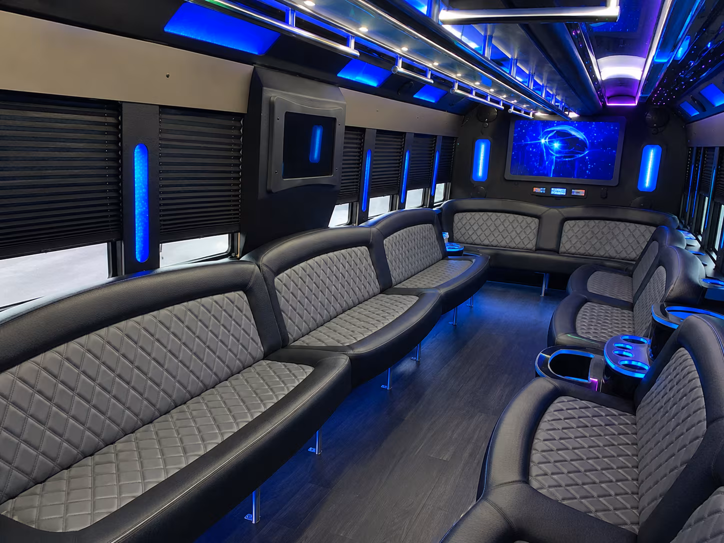 Irving Winery Tour & Pub Crawl Transportation party bus exterior