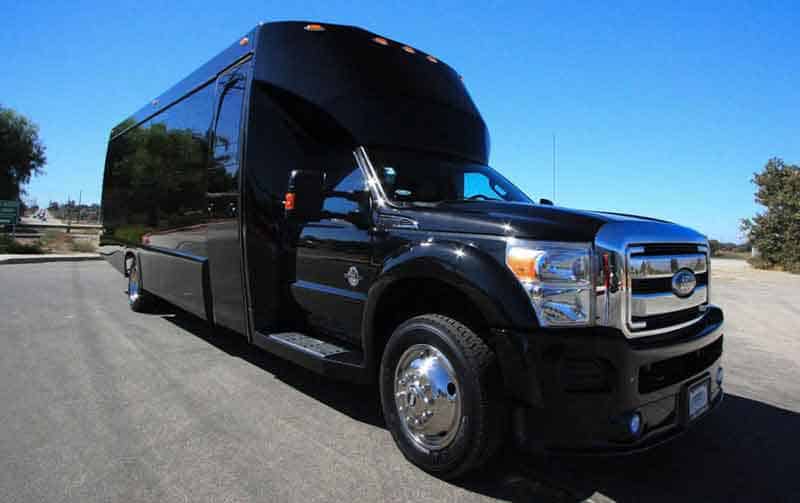 Waco 30 Passenger Party Bus Black